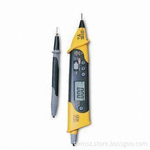 Pen Type Digital Multimeter, with Large 3-3/4 Digital LCD Display
